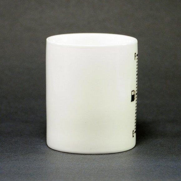 Fuel Service Fred Gas Tank Half Full/Empty Heat Changing Mug - Picture 2 of 6